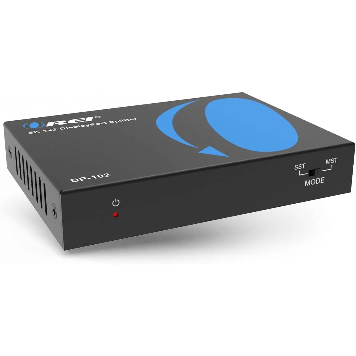 DisplayPort Splitter for  Monitors – DP Splitter 1 in 2 Out, DisplayPort to DisplayPort Splitter 8K@30Hz  4K@60Hz,   Splitter MST/SST DisplayPort  (DP-102)