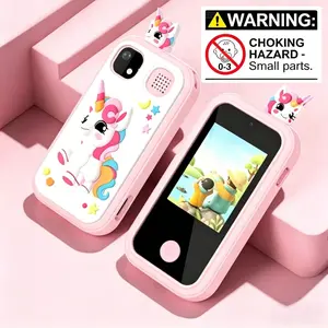 Cute Unicorn Design Phone Toy, 1 Count HD Digital Camera Phone Toy, Photo & Video Taking Phone Toy, Outdoor Activity Phone Toy for Kids