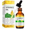 100% Natural Pure Vitamin E Oil (75000 IU, 2Fl Oz/60ml Bottle) - Vegan, Unscented, Cruelty-Free Anti-Aging Daily Moisturizer for Mature Skin, All Types, Face & Body Care