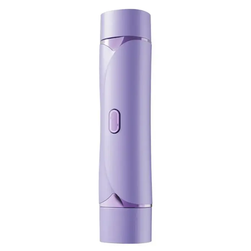 USB Rechargeable Painless Women Hair Remover Gentle Mini Size Electric Shaver Double Beard Grooming Head Multi Function