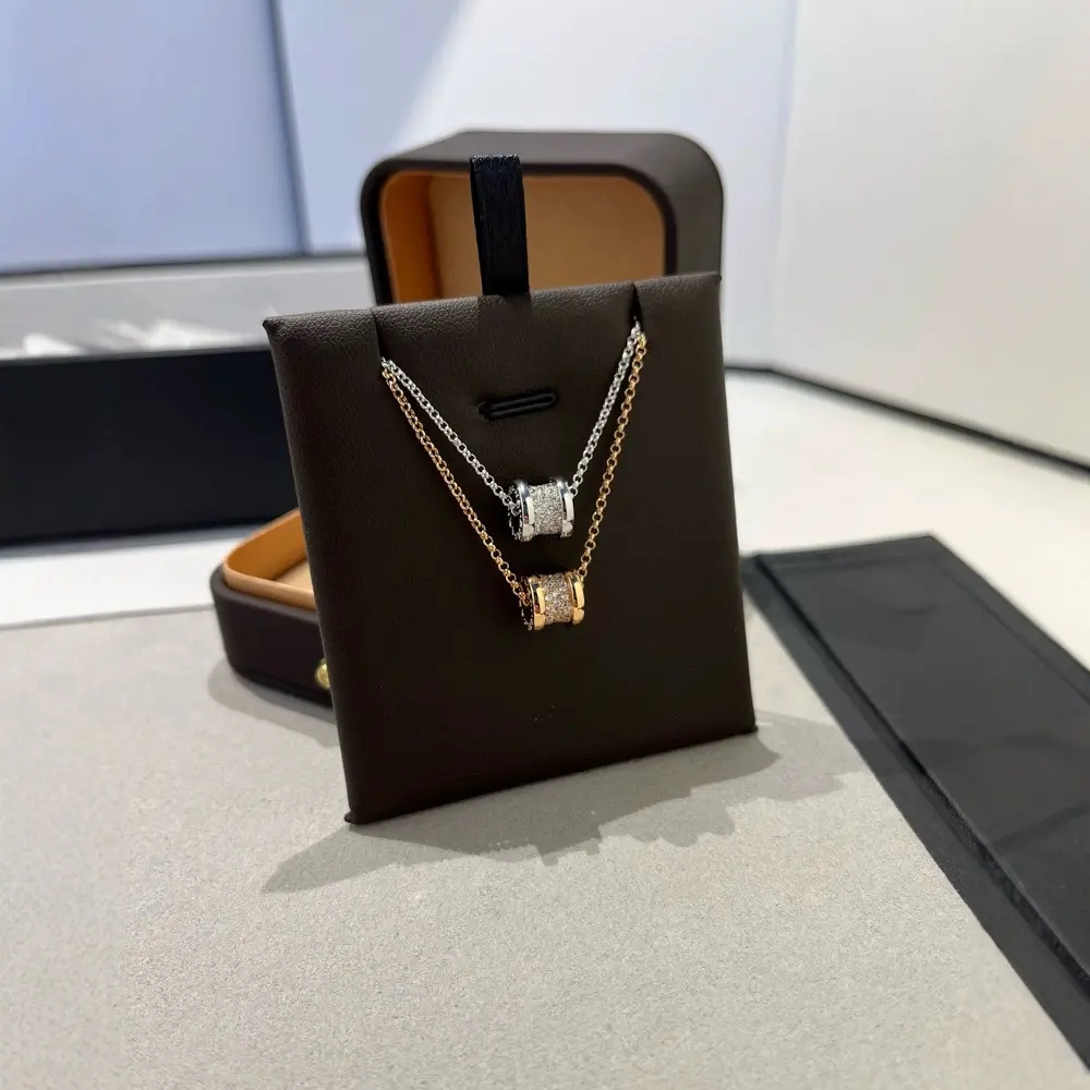 Women's V-Shape Collarbone Necklace, Rose Gold Plated Sterling Silver Pendant with CNC Diamond Set and Inlaid Diamonds, Collarbone Chain, Couple Gift