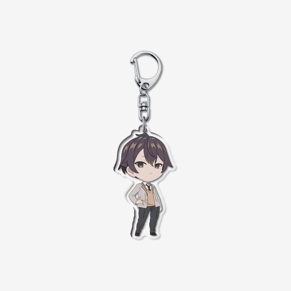 Anime Alya Sometimes Hides Her Feelings in Russian Acrylic Keychain Pendant Cartoon Masachika Alisa Keyring Decor Accessories