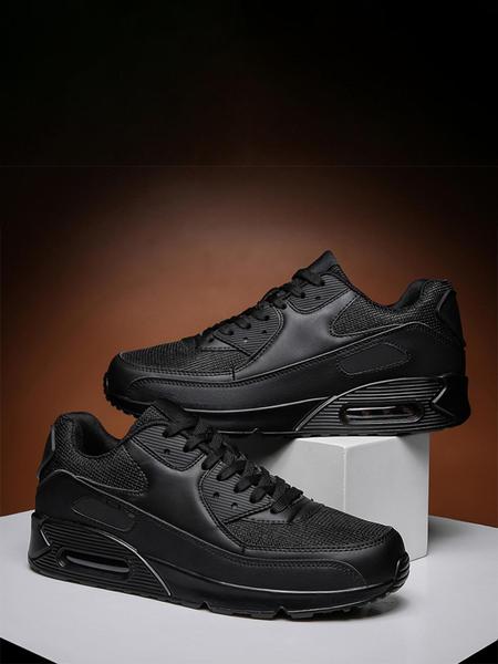 Men's Casual Sports Shoes with Iconic Style and Colorful Design, Comfortable Non-Slip Air Cushion Running Sneakers for Daily Training