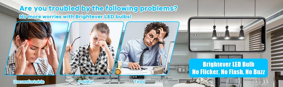 12/24 Counts A19 LED Light Bulbs 100W Equivalent 1500 Lumens, 13W 5000K Daylight White Non-Dimmable, Super Bright No Flicker Standard E26 Edison Screw Bulbs for Home, Bedroom, Office Lamp Lightbulb Base