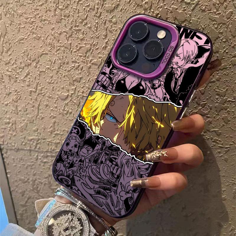 Zoro Sanji Brook Comics Coque For Apple iPhone 17 Air 16e 16 14 15 13 11 Pro Max Plus 12 13 17 Pro Shockproof Case Phone Cover