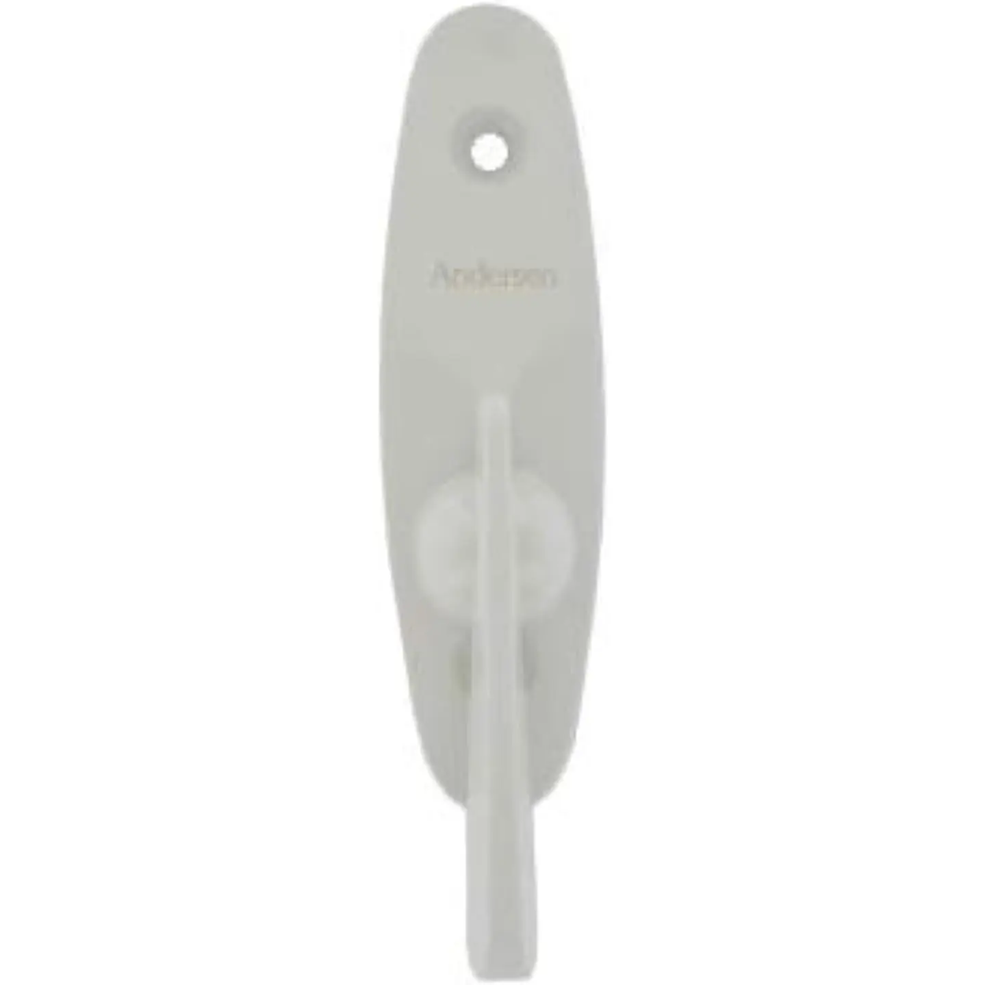 ? Tribeca Style - Gliding Door Thumb Latch in White Color