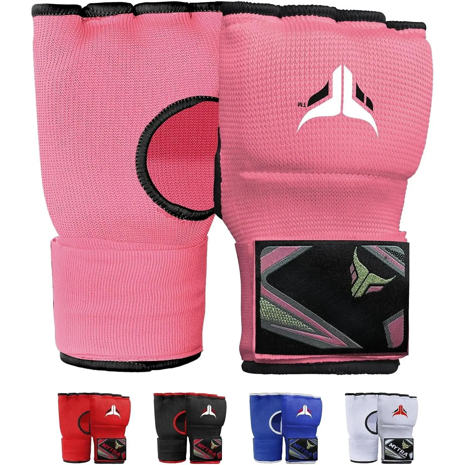 Gel Padded Inner Gloves Boxing Hand Wraps for , Boxing Wraps with 80 cm Long Wrist Strap for MMA, Kickboxing, Punching, Martial Arts & Muay Thai Hand Wraps