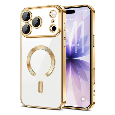 MagSafe Phone Cases for iphone 18 Pro Max 18 Pro 17 Pro Max 16 15 14 13 12 11 Pro Max Plus Anti-Scratch Shockproof Full Protection with Camera Lens Protector, Compatible with MagSafe & Handheld Devices Case for iphone 18 Pro Max 17/18 series universal