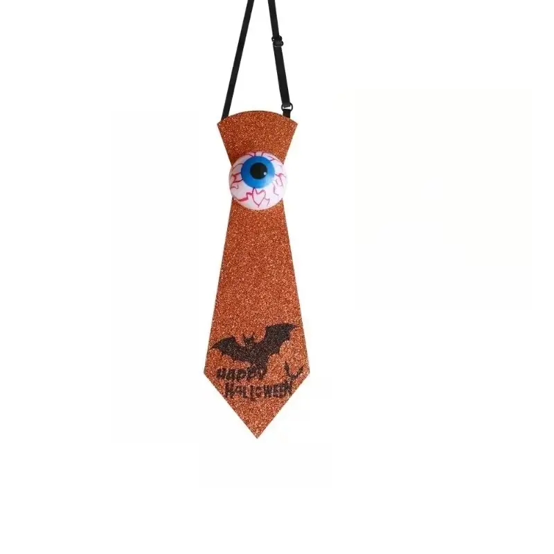 Halloween Glowing Eye Bow Tie and Sparkly Bat Bow Tie, Essential Costume Accessory, Perfect Halloween Prop, Enhance Your Party Look