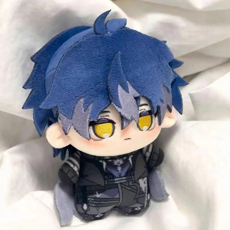 Genshin Impact Anime Stuffed Doll Keychains - Neuvillette, Wriothesley, Furina Designs - Unisex Backpack Hanging Pendants, Collectibles for Fans, Birthday Gifts, Party Favors
