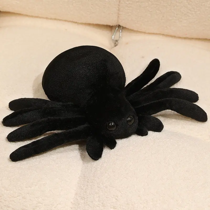 Cartoon Realistic Spider Plush Toy, Spider Doll, Halloween Gift, Soft and Cuddly, Perfect for Kids and Collectors