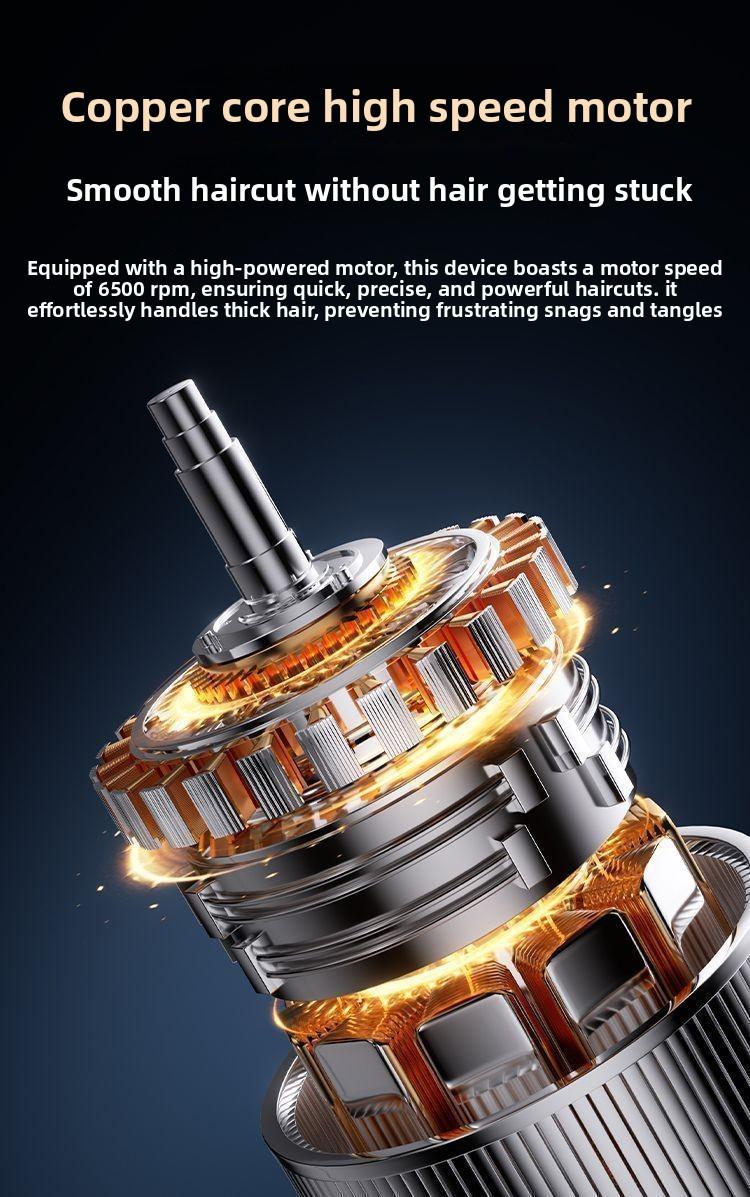 Professional hair clipper, new smart home-use carving and trimming electric trimmer, shaver, dog grooming clipper