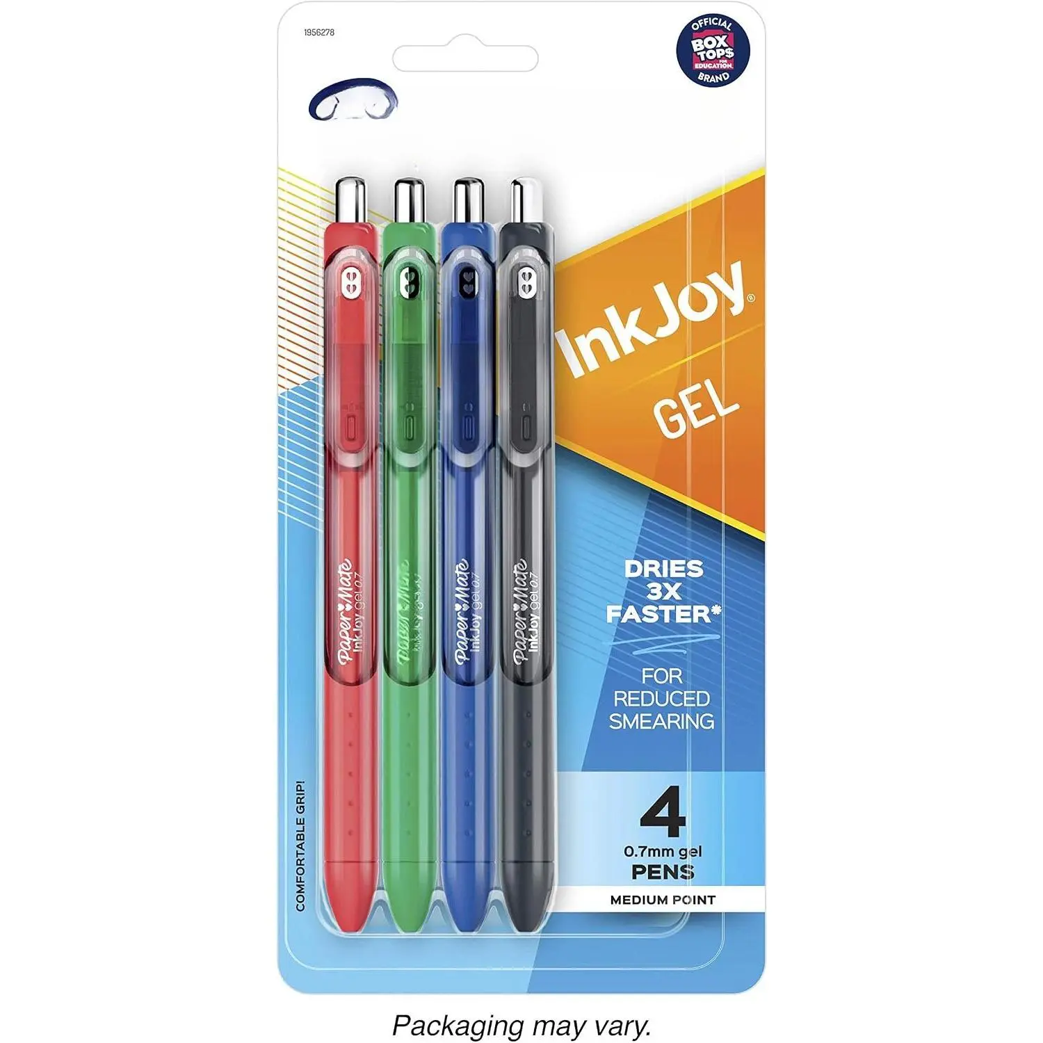 InkJoy Pens, Gel Pens, Medium Point (0.7mm), , 4 Count