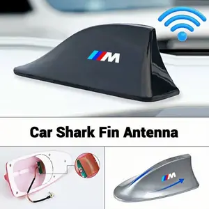 1 Pcs Car Shark Fin Antenna, Universal Enhanced Signal Roof Mount Antenna Decor, Suitable for Bmw M Models, Automotive Accessories
