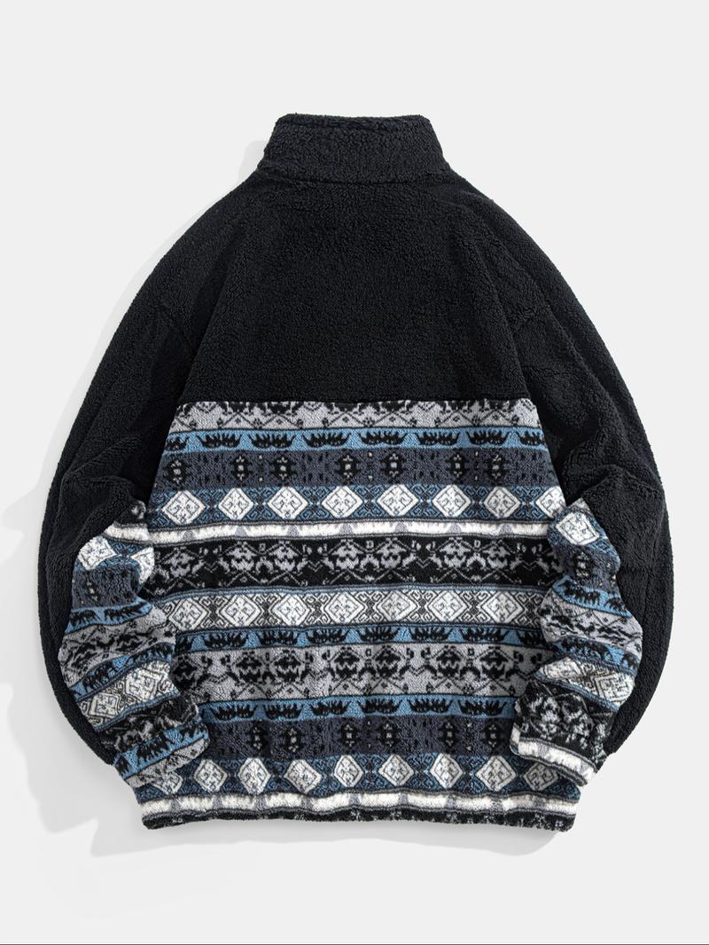 Men's Fleece Lined Winter Jacket, Warm Fashion Design, Perfect for Cold Weather, Comfortable Daily Wear Outerwear Coats