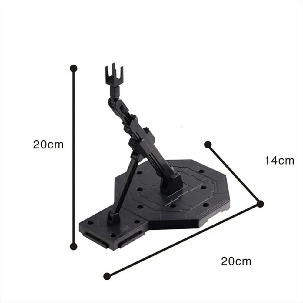 Adjustable Action Figure Base Robot Figure Easy Assembly Model Toy Bracket Universal Clear Figure Display Stand HG/MG/BB/SHF