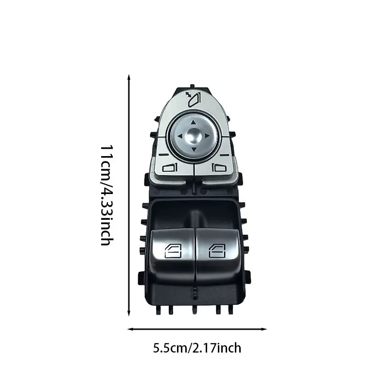 Mercedes E-Class Glc Viano Window Switch Assembly, Electric Window Control, Replacement Part, Oe Code 2059057011, No Battery Included