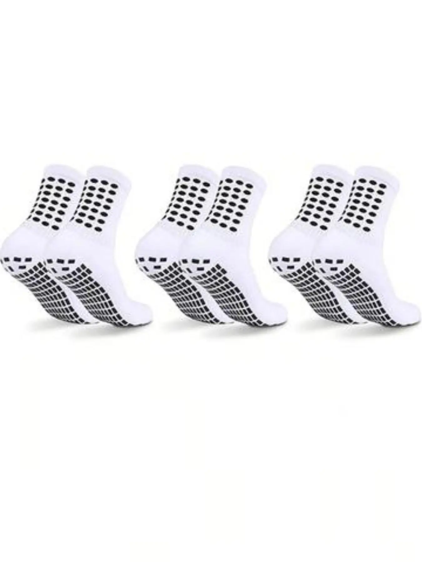 Men's Anti-Slip Football Socks, Soccer Socks, Sweat-Wicking Towel Bottom Grip Sports Socks, Long Tube Youth Athletic Socks, Comfortable Soft, All-Season Wear