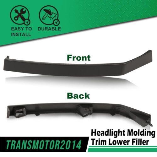 Fit For Nissan 04-15 Titan Armada QX56 Headlight Molding Trim Lower Filler Cover