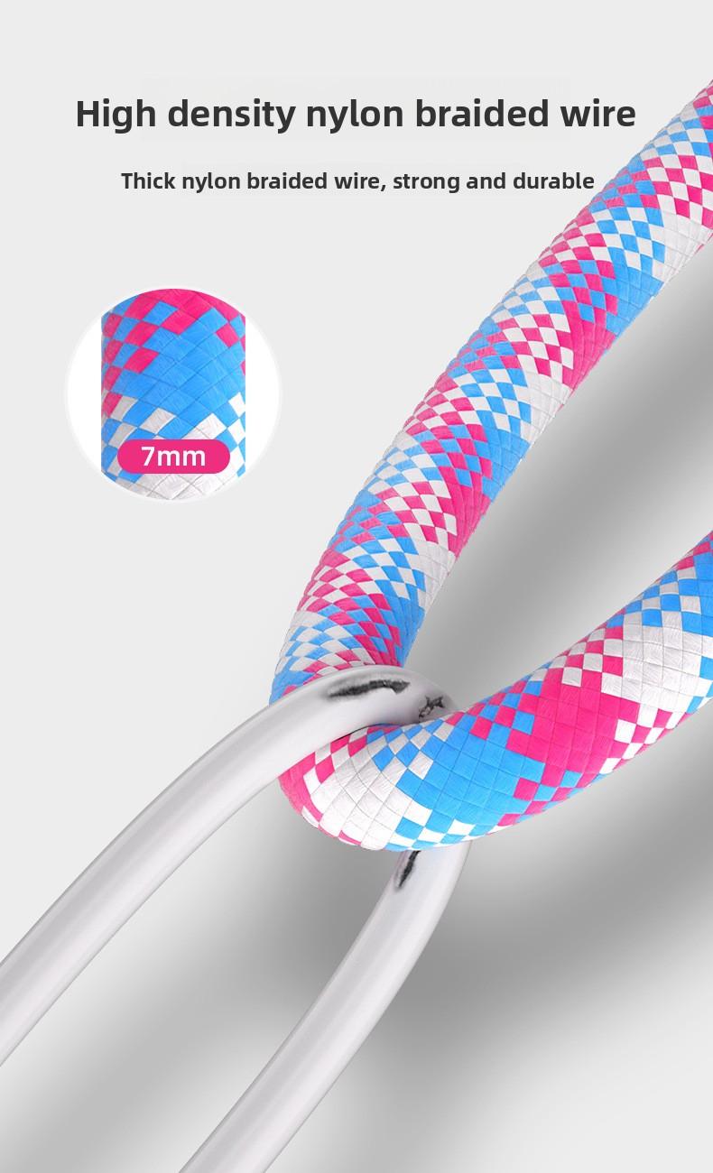 New 2-in-1 phone lanyard data cable PD240W super fast charging suitable for mobile phones and computers