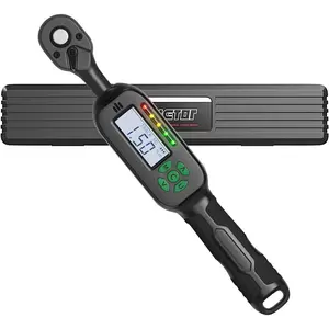 Mini Torque Wrench Digital - 1/4-Inch Drive with Buzzer & LED, 13.2-265.5in.lb,   Tool for  Repairs, Calibrated for  Performance