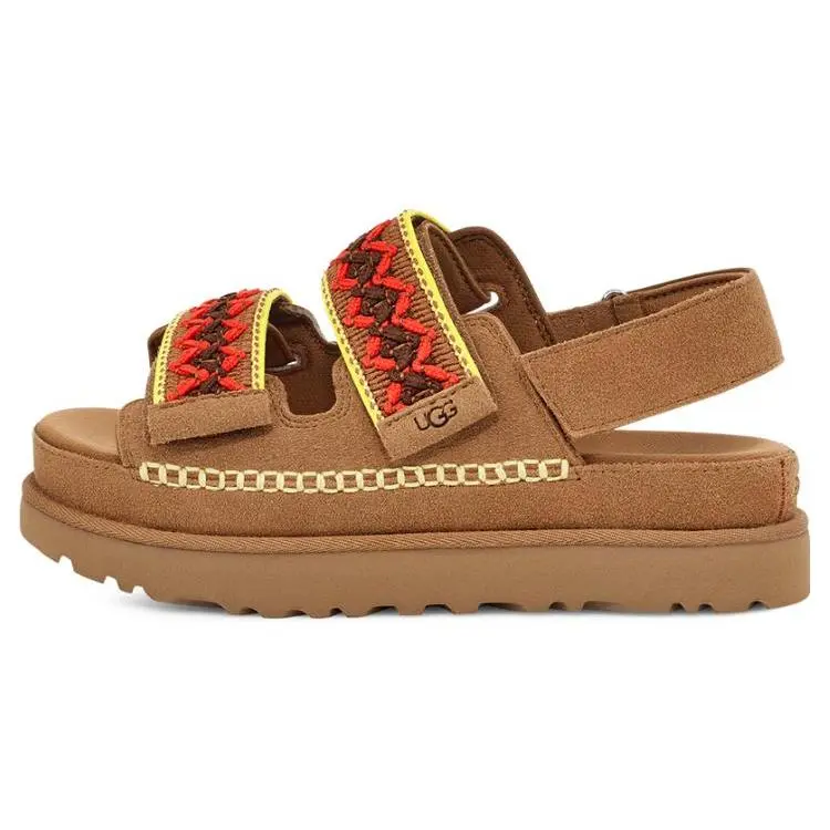 UGG Goldenstar Heritage Braid Comfortable Thick Sole Fashion Sandals 1139892-CHE