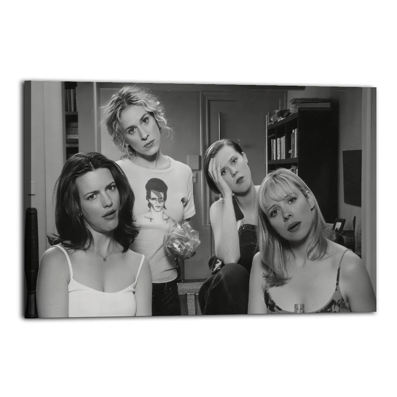 Funny Movie Bathroom Poster Canvas Festival Wall Decoration Printing Room Aesthetics Printing Modern Family Bedroom Aesthetics Canvas Decoration