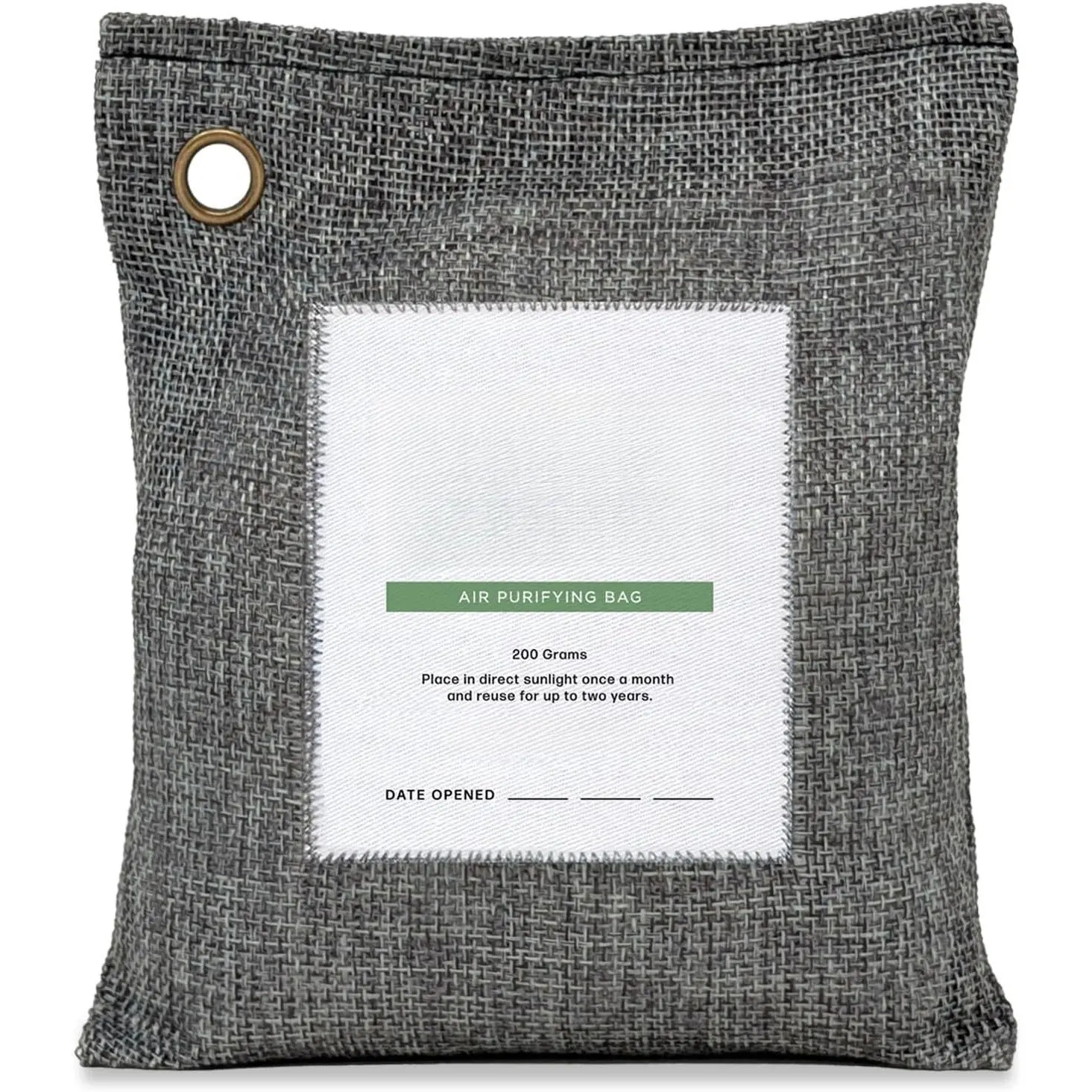 Air Purifying Bag 200g, Charcoal Odor Absorber,  Odor  & Closet Deodorizer for  & , Lasts 2 , Unscented  Charcoal Bags, HGTV Editors' Pick