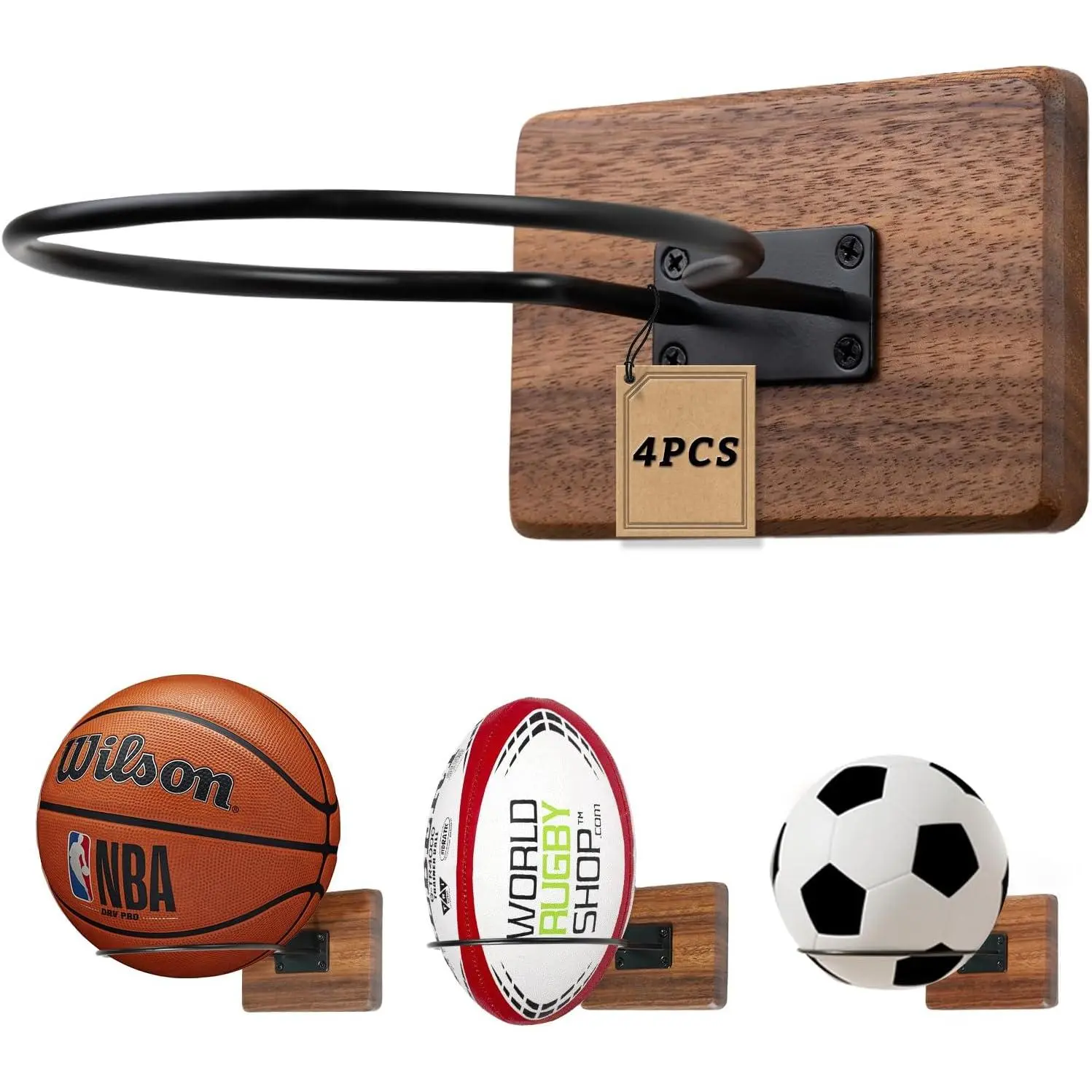 Basketball Holder Wall Mount