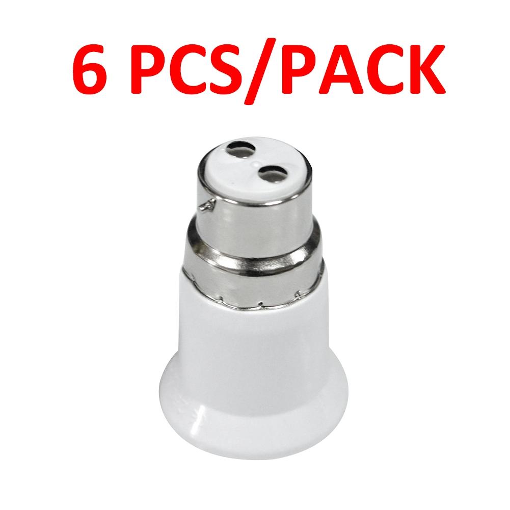 High-Quality B22 to E27 Lamp Socket Adapter for Lighting Fixtures,Bulbs & Lamp, Electrical Appliances Sturdy Bakelite Material,Durable Electrical Wood Material, B22 Base for Lamp Holder Adapter , Flexible Arm for Easy Home and Office Use