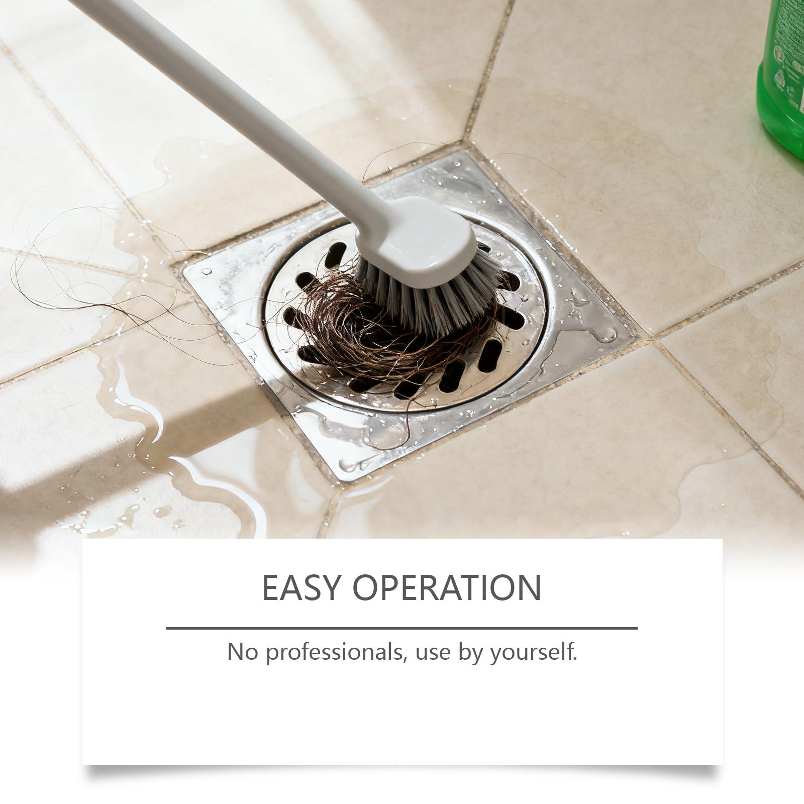 Jakehoe Drain Cleaner: Active ingredients for unblocking, deodorizing, and preventing blockages, multi-effect maintenance, essential for daily deodorization