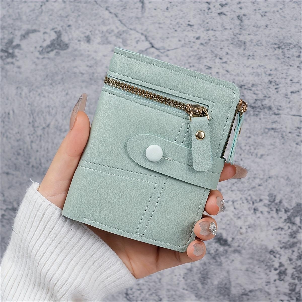 New women's short  coin purse, bank card and credit card storage bag, multi-card slot card holder, zippered wallet luxury designer handbags tote real crossbody women shoulder