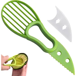 Avocado Slicer  Mashing Avocados Enucleation Making Guacamole(Green)