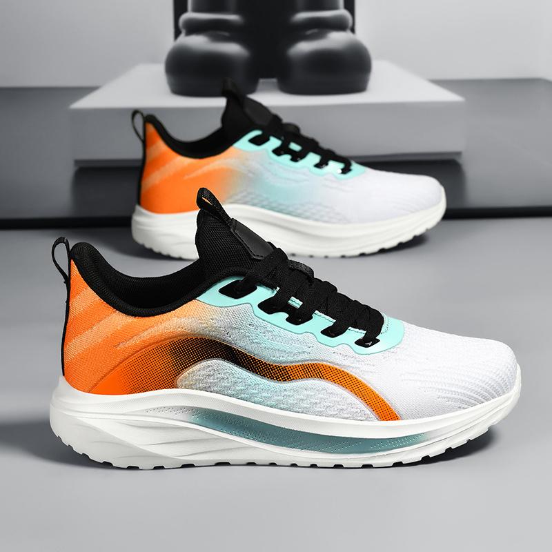 (New)Men's Extra Large Sports Casual Shoes, Breathable Running Shoes with Thick Sole, New Four-Season Shock Absorption Outdoor Breathable Casual Sneakers, Fashionable Men's  Shoes(Gift)11