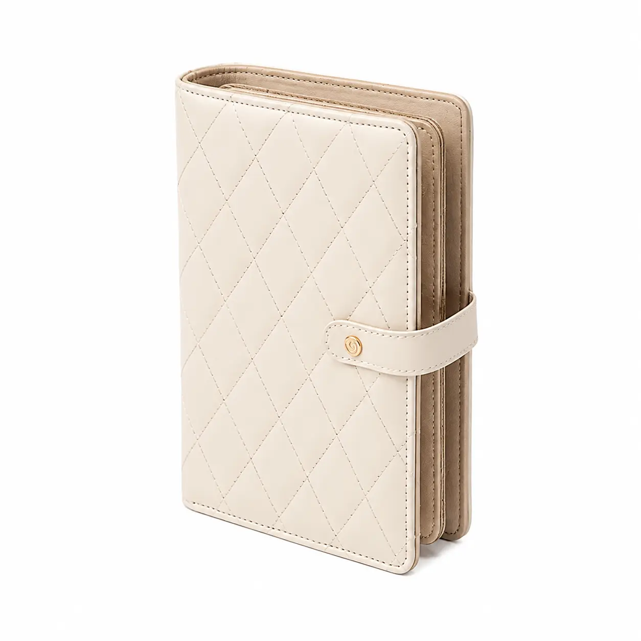 Portable PU Leather Jewelry Organizer Binder with 5 Removable Pages, Waterproof Ring & Bracelet Storage Book for Travel, Home, or Daily Use – Compact, Secure, and Lightweight Design