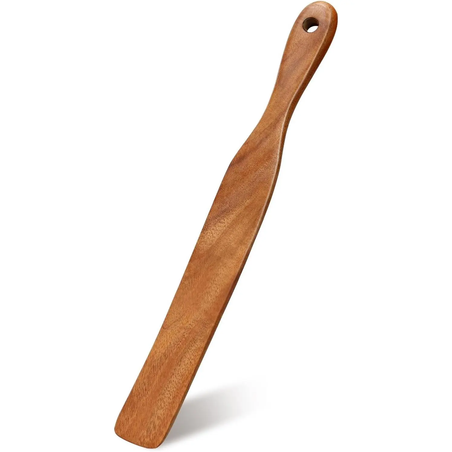 Wooden Spurtle for Sourdough Bread Supplies Sourdough Tools Spatula Scraper | Dough Whisk Bread Making Essentials Sourdough Starter Accessories Stirrer Spoon Teak  Jar Spatula for Cooking Utensil
