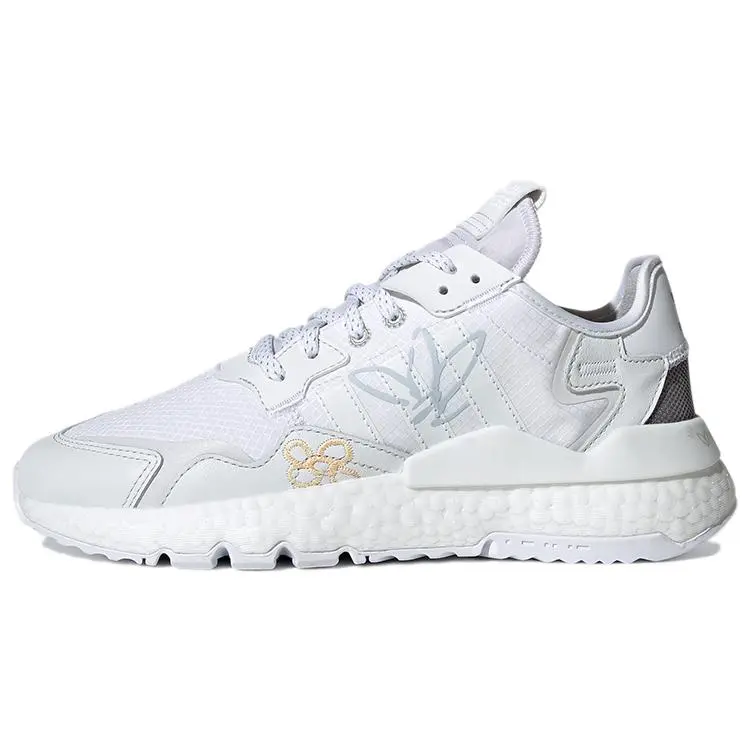 adidas Originals Nite Jogger Fabric Sport Minimalist Breathable Low-Top Lifestyle Casual Shoes GZ3229