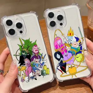 Retro Cartoon Style Phone Case, Airbag Corner Protective Cover, Urban Aesthetic Gift For iPhone 17 16 15 14 13 12 11 Pro Max Air