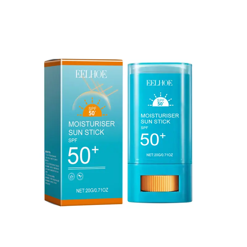 Sunscreen Stick SPF 50+, Face Sunscreen, Effective UV Protection, Long-Lasting Moisturizing Sun Stick