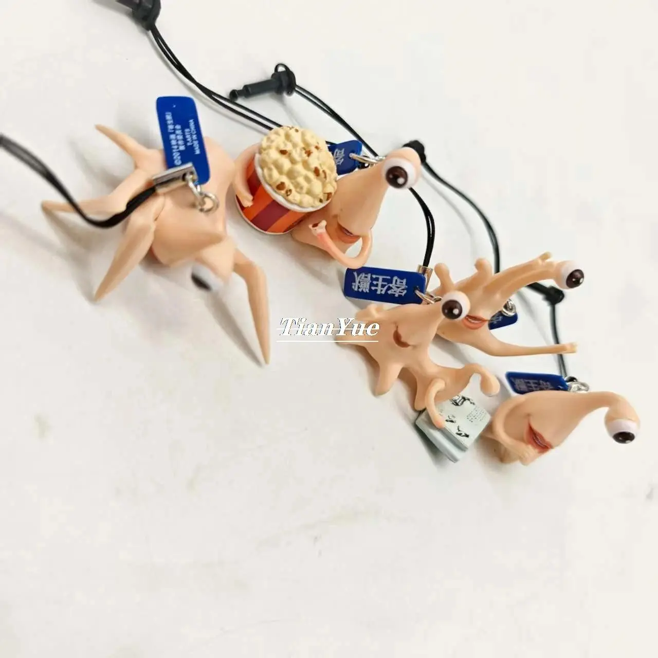 Anime Parasitic beasts 5pcs/set Figure toy Phone Decoration Christmas gift 5cm