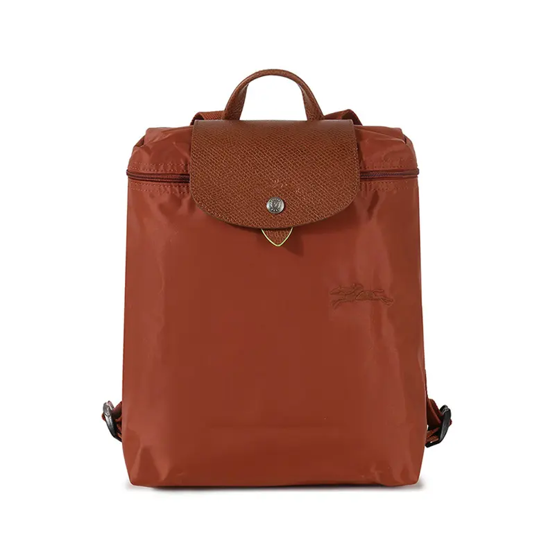 Longchamp Le Pliage Green Recycled Canvas Backpack for Women – Chestnut