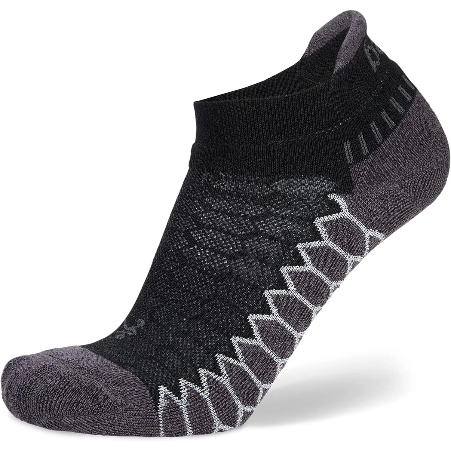 Balega Silver Compression Fit Performance No Show Athletic Running Socks for Men and Women (1 Pair)