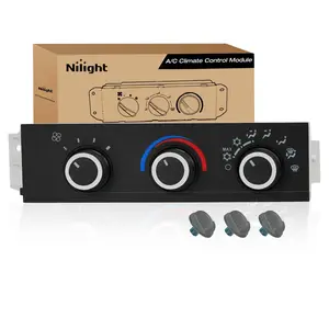 Nilight A/C Heater Climate Control Module Switch Panel Compatible with 2006-2020 Chevrolet Express/Savana 1996 1997 1998 1999 2000 2001 2002 2003 2004 2005 GMC Safari/Chevy Astro
