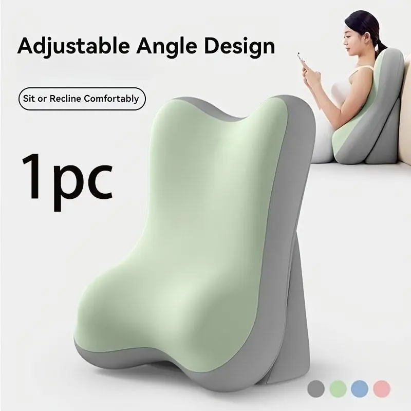 The new nursing cushions and turning devices are memory foam back cushions for sitting up on the bed, a two-piece adjustable bed wedge pillow suitable for comfortable reading support for the back and neck, a multi-functional waist pad suitable for games a