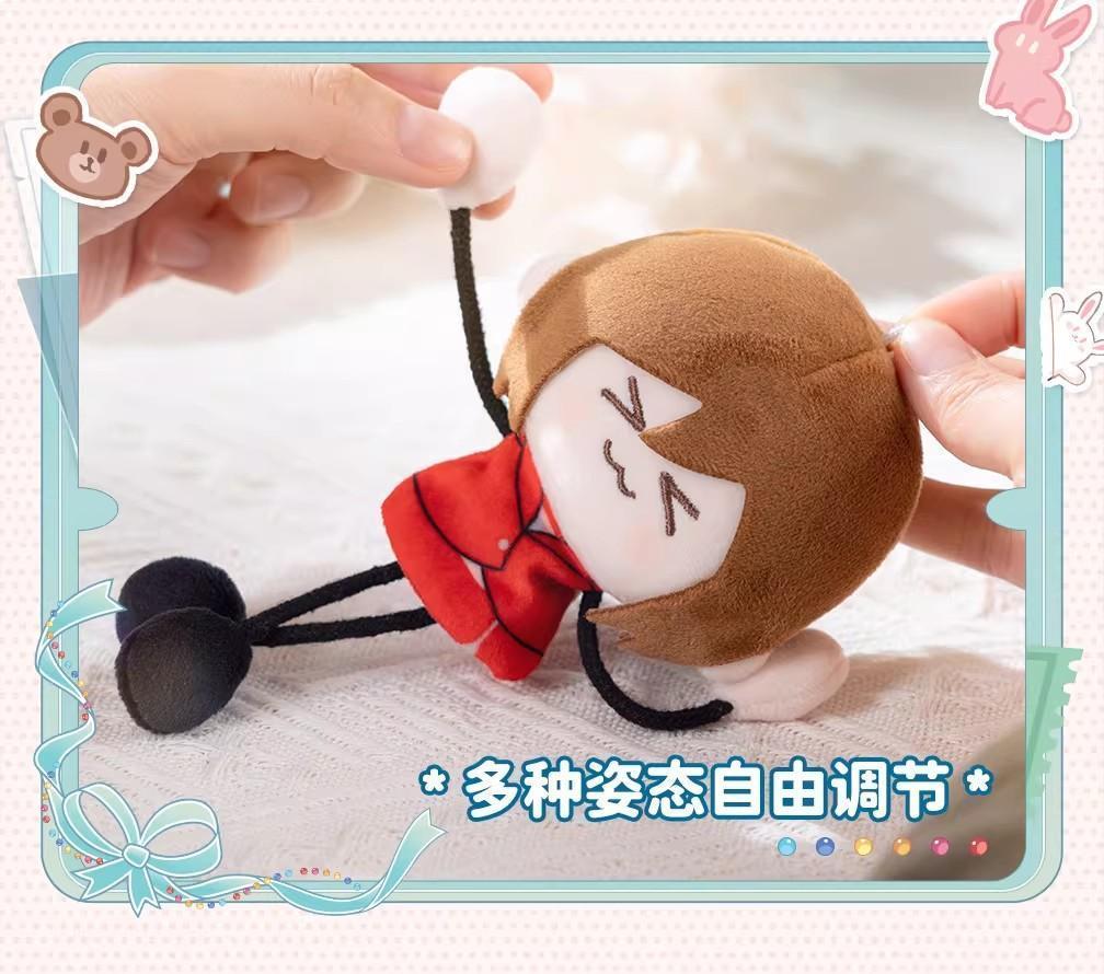 New Genuine Moeyu Hatsune Miku Plush Keychain Ant Body Holding Hands Plush Charm Gift Toy Sweet Dreams Miku Mini Plush Toy