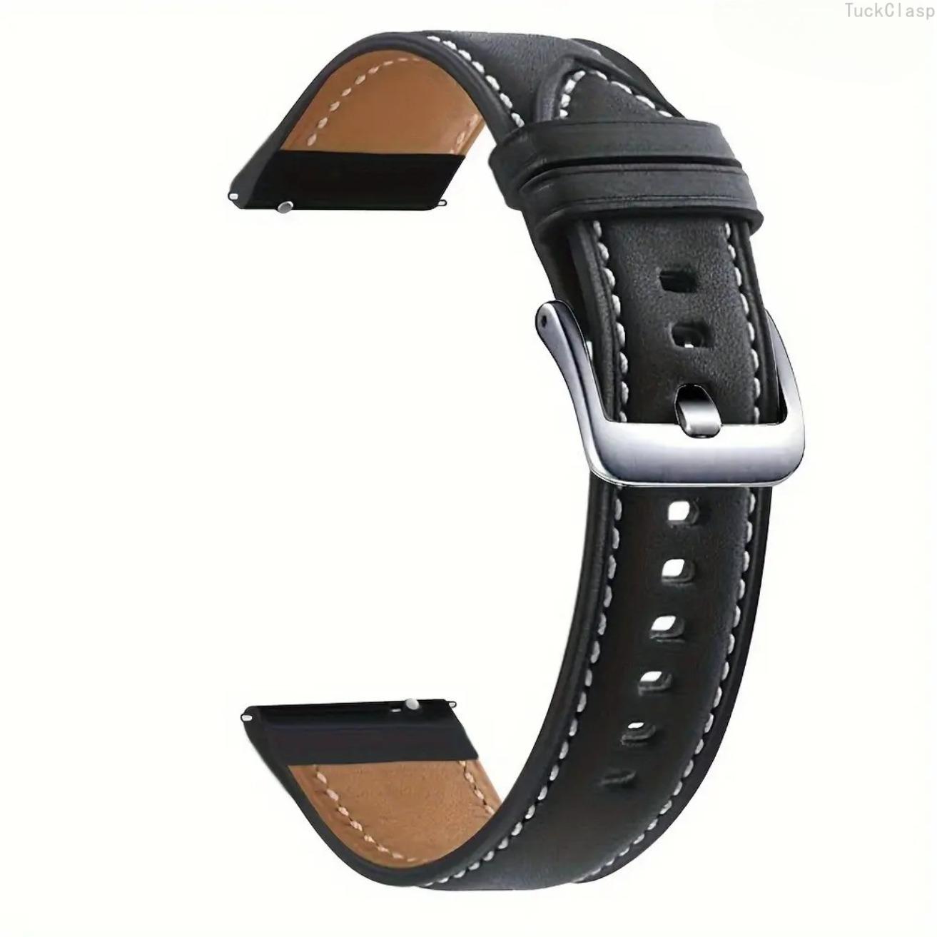 2026 New 20mm/22mm Retro Business Watch Band, Classic Strap for Samsung Galaxy Watch 6/5/4/Active 2/3, Durable Stylish Replacement for Everyday & Spring Wear