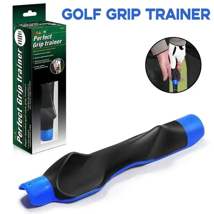 Golf Grip Trainer, Fix Swing Grip, Right Handed or Left Handed Golf Grip Training Aids, Fix Hand Position & Grasp, Master Correct Grip Posture