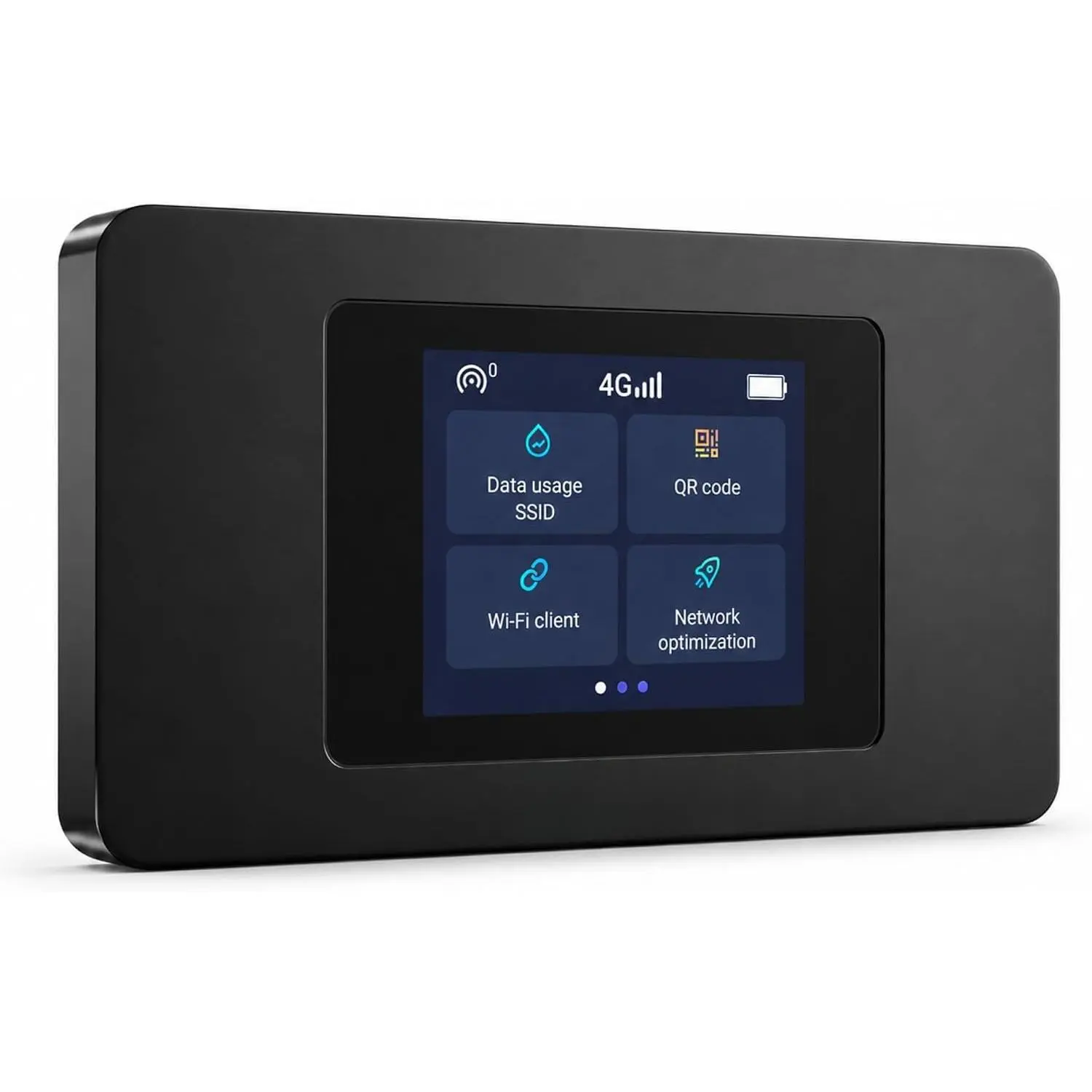 PocketFi X 4G LTE Black Mobile Hotspot Device with 10GB U.S. Data