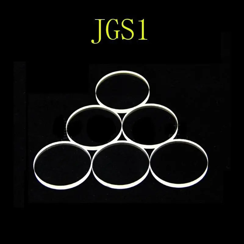 Round Quartz Glass Sheet JGS1 Spot High Temperature Resistant Fine Polishing High Permeability Quartz Coating Substrate