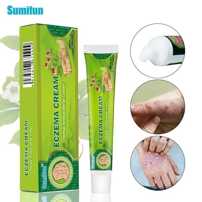 Sumifun Herbal Skin Comfort Cream 20g – Moisturizing Body Cream for Dry, Rough & Sensitive Skin, Lightweight Fast-Absorbing Daily Care for Hands, Feet, Elbows & Heels Moisturizers